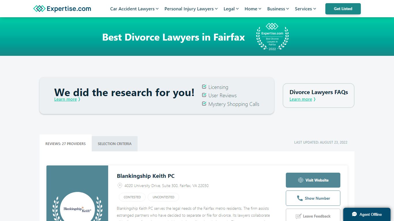 27 Best Fairfax Divorce Lawyers | Expertise.com